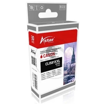 Astar Tintenpatrone schwarz HC plus (AS70003) ersetzt CLI-581BKXXL Astar Tintenpatrone schwarz HC plus (AS70003) ersetzt CLI-581BKXXL