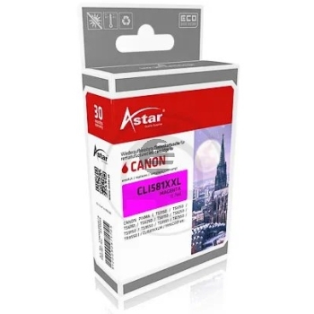 Astar Tintenpatrone magenta HC plus (AS70005) ersetzt CLI-581MXXL Astar Tintenpatrone magenta HC plus (AS70005) ersetzt CLI-581MXXL