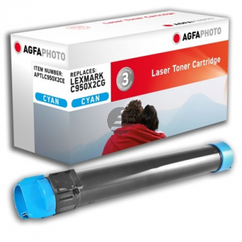 Agfaphoto Toner-Kit cyan (APTLC950X2CE) ersetzt C950X2CG