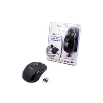 LogiLink optische mini Funk Maus 2.4 GHz schwarz