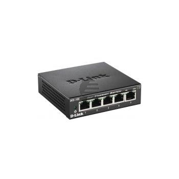 D-Link DES-105 5-Port Fast Ethernet Unmanaged Desktop Switch
