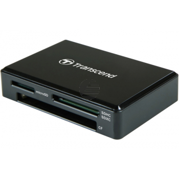 TRANSCEND CardReader USB 3.1 Gen 1 TSRDC8K2 black, SD/microSD/CF slots