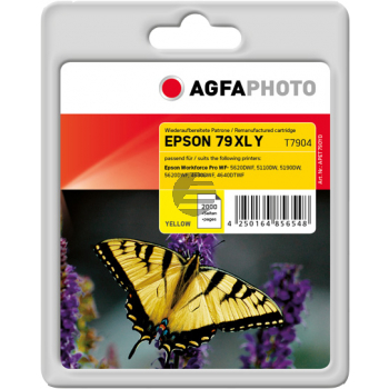 Agfaphoto Tintenpatrone gelb HC (APET790YD) ersetzt T7904