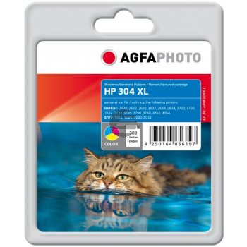 Agfaphoto Tintendruckkopf cyan/magenta/gelb HC (APHP304XLC) ersetzt 304XL