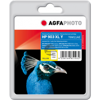 Agfaphoto Tintenpatrone gelb HC (APHP903YXL) ersetzt 903XL
