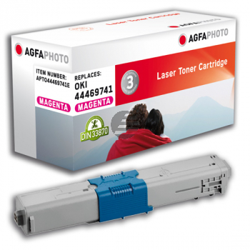 Agfaphoto Toner-Kit magenta (APTO44469741E) ersetzt 44469814