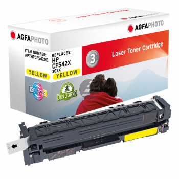 Agfaphoto Toner-Kartusche gelb HC (APTHPCF542XE) ersetzt 203X
