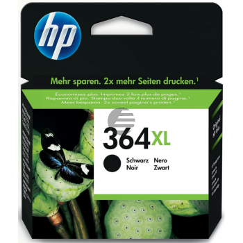 HP Tintenpatrone schwarz HC (CN684EE#ABE, 364XL)