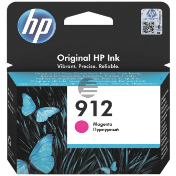 HP Tintenpatrone magenta (3YL78AE#BGX, 912)