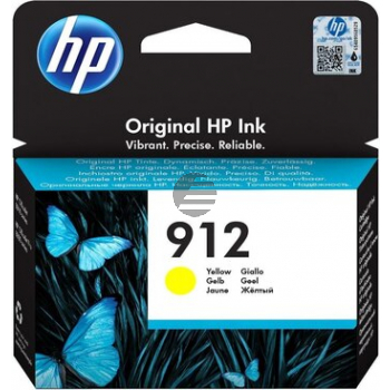 HP Tintenpatrone gelb (3YL79AE, 912)