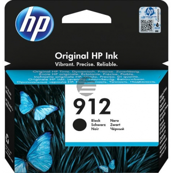 HP Tintenpatrone schwarz (3YL80AE, 912)