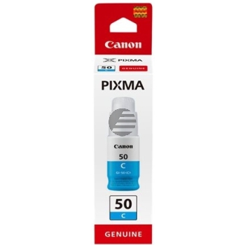 Canon Tintennachfüllfläschchen cyan (3403C001, GI-50C)