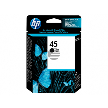 HP Tintenpatrone schwarz (B3F38A, 45) HP Tintenpatrone schwarz (B3F38A, 45)