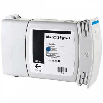 HP Tintenpatrone pigmentiert blau (Q2356A, 2242) HP Tintenpatrone pigmentiert blau (Q2356A, 2242)