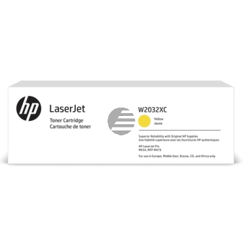 HP Toner-Kartusche JetIntelligence Contract (nur für Vertragskunden) gelb HC (W2032XC, 415X)