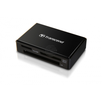 TRANSCEND CardReader F8 USB 3.1 Gen 1 TS-RDF8K2 black, SD/microSD/CF