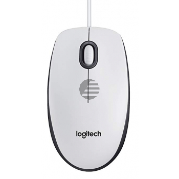 Logitech Mouse M100 white (910-005004)