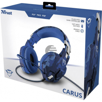 TRUST GXT 322B Carus Gaming Headset 23249 blue