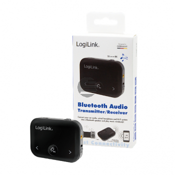 LogiLink Bluetooth Audiosender und Empfänger mit Freisprechfunktion