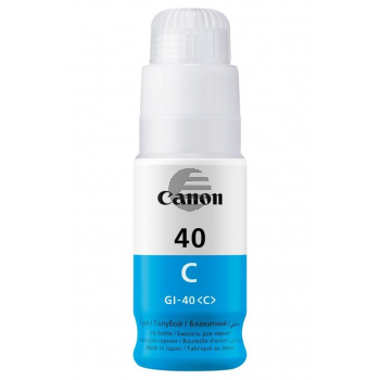 Canon Tintennachfüllfläschchen cyan (3400C001, GI-40C)
