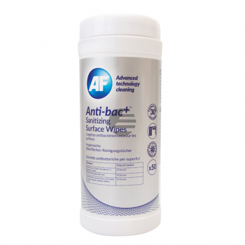 ABSCW50T AF ANTI-BAC+ (50) Spenderdose Reinigungstuecher ABSCW50T AF ANTI-BAC+ (50) Spenderdose Reinigungstuecher