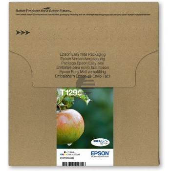 Epson Tintenpatrone (EasyMail) gelb, magenta, schwarz, cyan (C13T12954511, T1295)