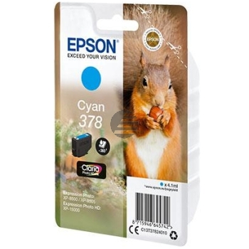 Epson Tintenpatrone cyan (C13T37824020, 378)