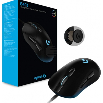 LOGITECH G403 HERO Mouse - USB - EWR2