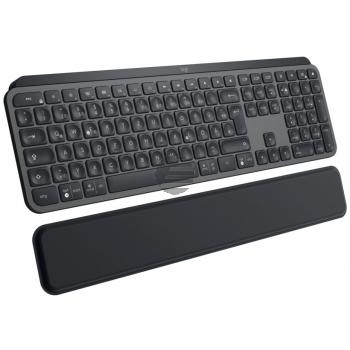 Logitech MX Keys Tastatur mit Handballenauflage