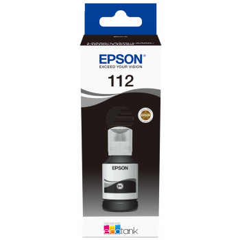 Epson Tintenflasche schwarz (C13T06C14A, 112) Epson Tintenflasche schwarz (C13T06C14A, 112)