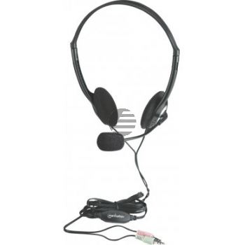 Manhattan Stereo Headset integriertes Mikrofon und LautstĂ€rkeregler