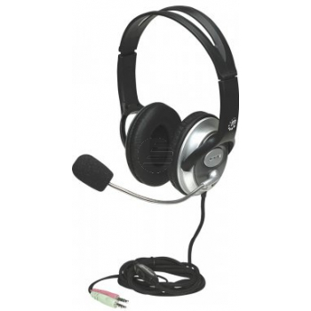 Manhattan Classic Stereo Headset flexibles Mikrofon und hohe AudioqualitĂ€t