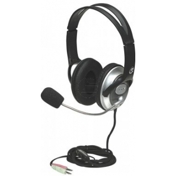 Manhattan Classic Stereo Headset flexibles Mikrofon und hohe Audioqualität