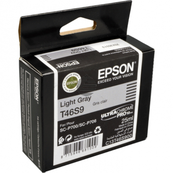 Epson Tintenpatrone hellgrau (C13T46S900, T46S9)
