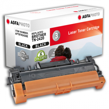 Agfaphoto Toner-Kit schwarz HC (APTBTN2420E) ersetzt TN-2420
