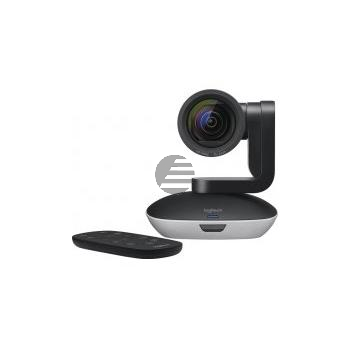 Logitech PTZ Pro 2 Videokonferenz-Kamera und Fernbedienung