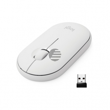 LOGITECH Pebble M350 Wireless Mouse - OFF-WHITE - EMEA
