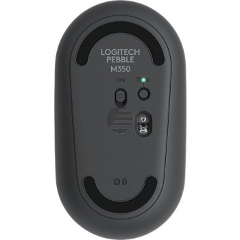 LOGITECH Pebble M350 Wireless Mouse - GRAPHITE - EMEA