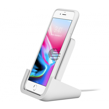 Logitech POWERED Wireless Charger - induktive Ladestation, weiß