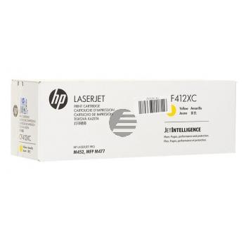 HP Toner-Kartusche Contract (nur für Vertragskunden) gelb HC (CF412XH, 410X)