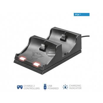 TRUST GXT235 LADESTATION 2FACH 21681 fuer Controller RFID-Chip