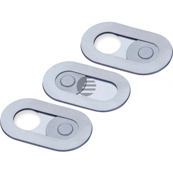 SPY-FY SPYSLIDE WEBCAM ABDECKUNG SIL 8719326020518 silber 3er Pack