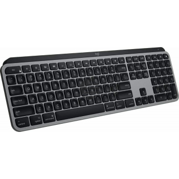 LOGITECH MX Keys for Mac Advanced Wireless Illuminated Keyboard - SPACE GREY - FRA - EMEA