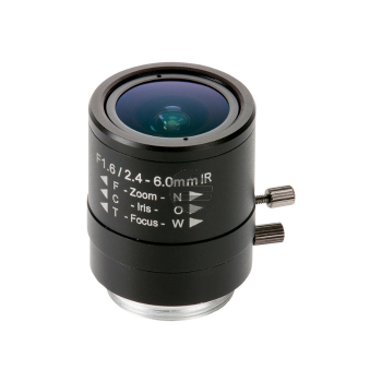 AXIS - CCTV-Objektiv - manuelle Irisblende - 6.4 mm (1/4 AXIS - CCTV-Objektiv - manuelle Irisblende - 6.4 mm (1/4