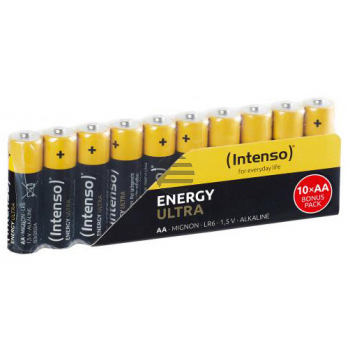 INTENSO Energy Ultra AA LR06 7501920 Alkaline 10pcs shrinked pack INTENSO Energy Ultra AA LR06 7501920 Alkaline 10pcs shrinked pack