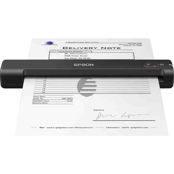 Epson WorkForce ES-50 - Einzelblatt-Scanner - Contact Image Sensor (CIS) - A4 - 600 dpi x 600 dpi - bis zu 300 Scanvorgänge/Tag 