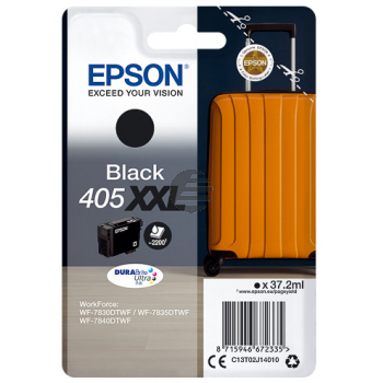 Epson Tintenpatrone schwarz (C13T02J14010, 405XXL)