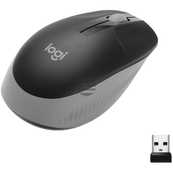 M190 Full-size wireless mouse - MID GREY