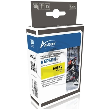 Astar Tintenpatrone gelb HC (AS70069) ersetzt 603XL