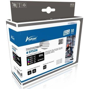 Astar Tintenpatrone gelb, magenta, schwarz, cyan HC (AS70070) ersetzt 603XL